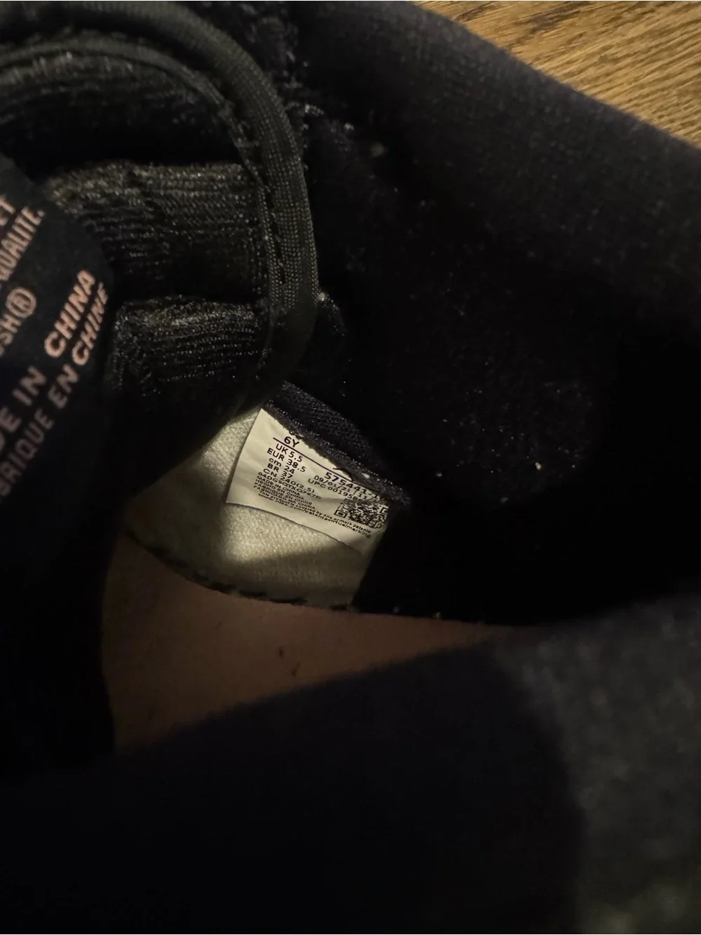 Nike Men’s Black, White and Gray High-Top Sneakers